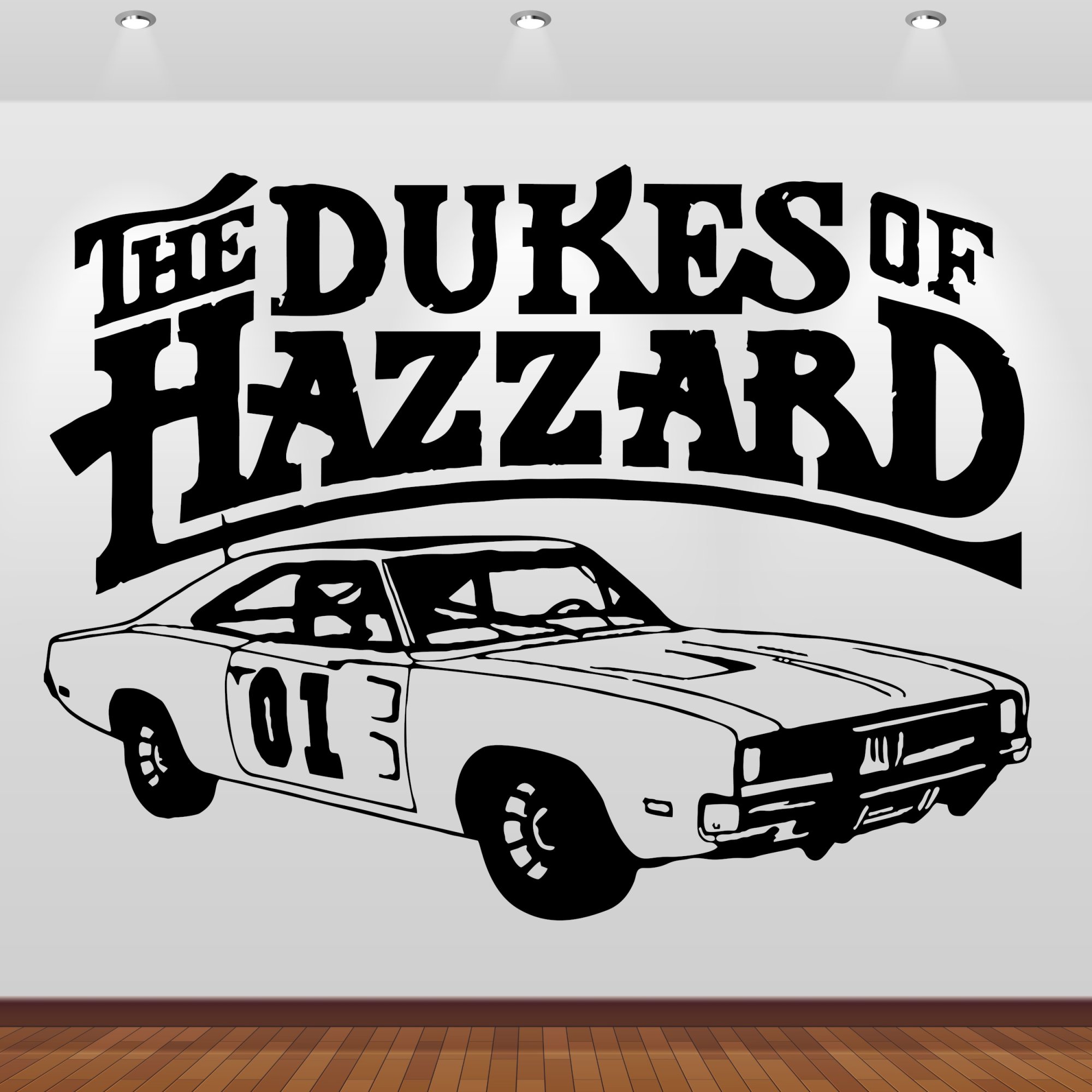 Wandaufkleber 46245 General Lee-The Dukes of Hazard